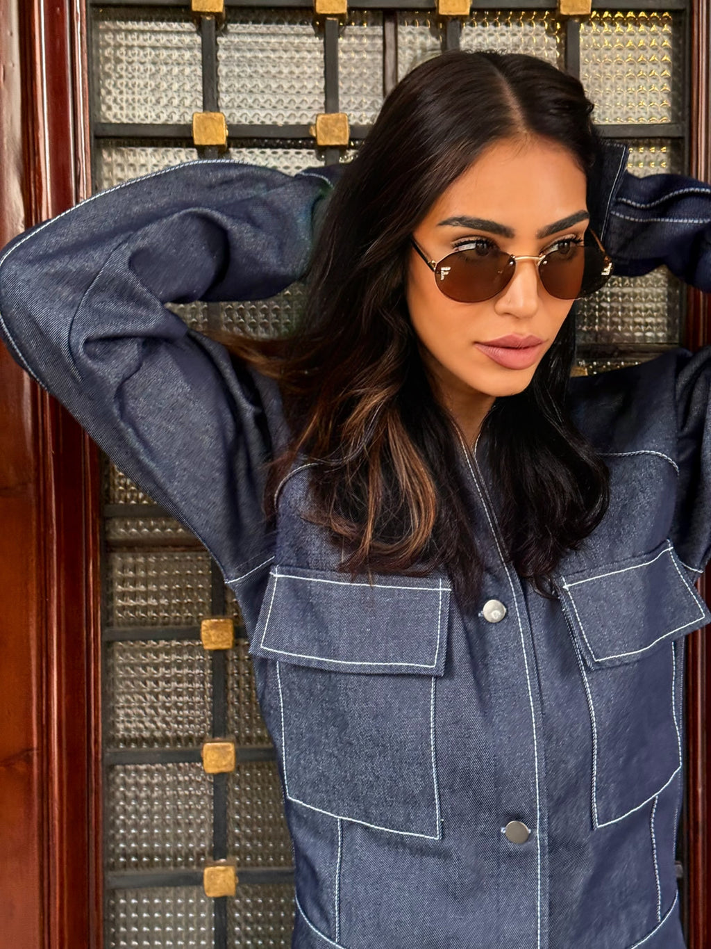 Bold Denim Set