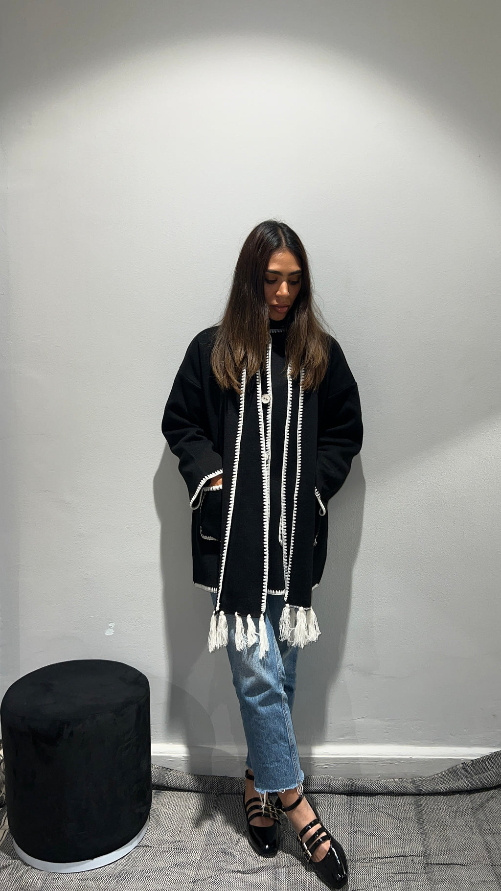 Lined wool jacket