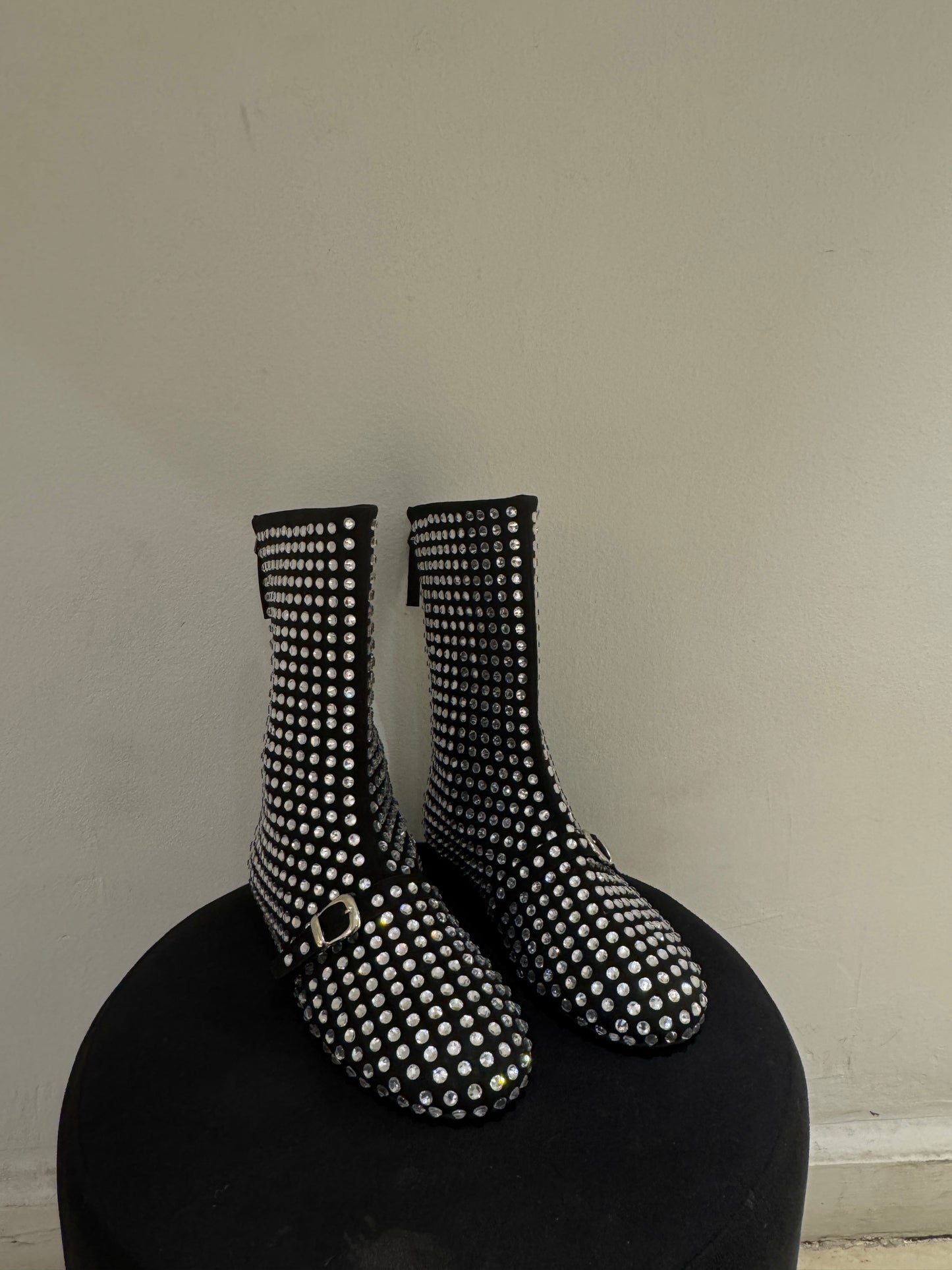 Studded boots