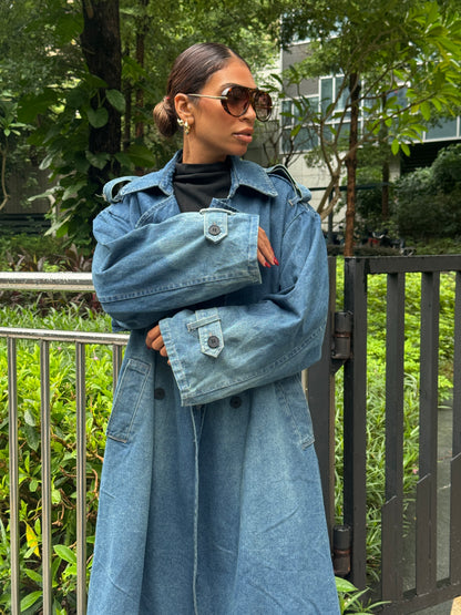 The Denim Trench Coat