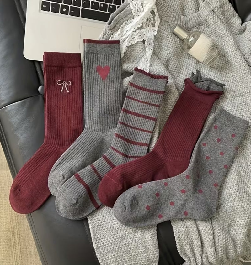 Ribbon socks