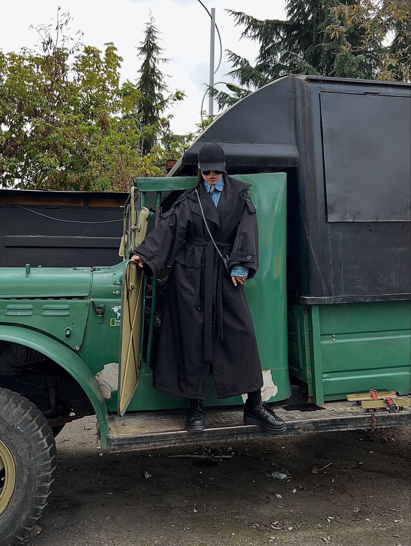 Bloom light Trench-Coat