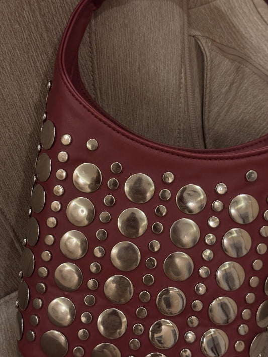 Polka Studded Bag