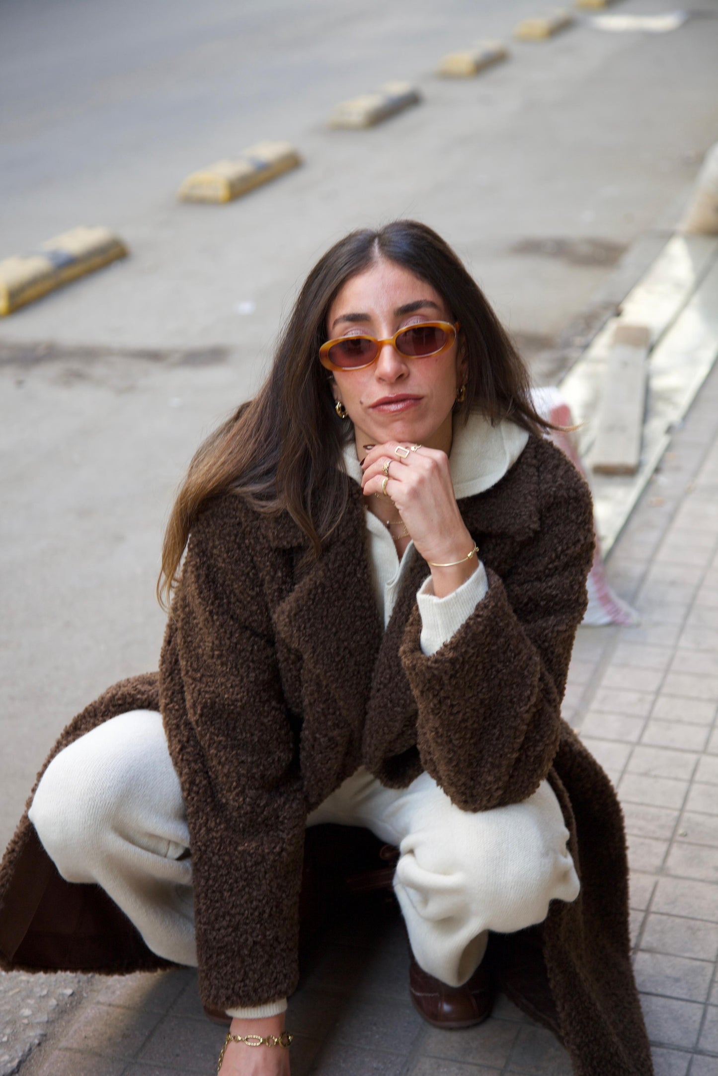 The Teddy Leather-Lined Coat