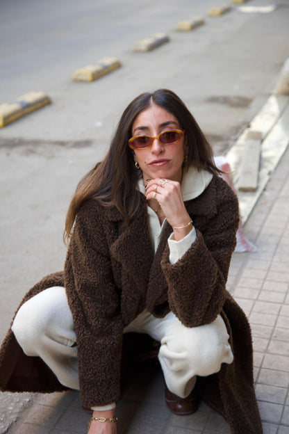 The Teddy Leather-Lined Coat