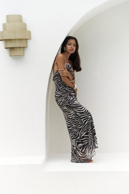 Eclipse Bloom Maxi Dress