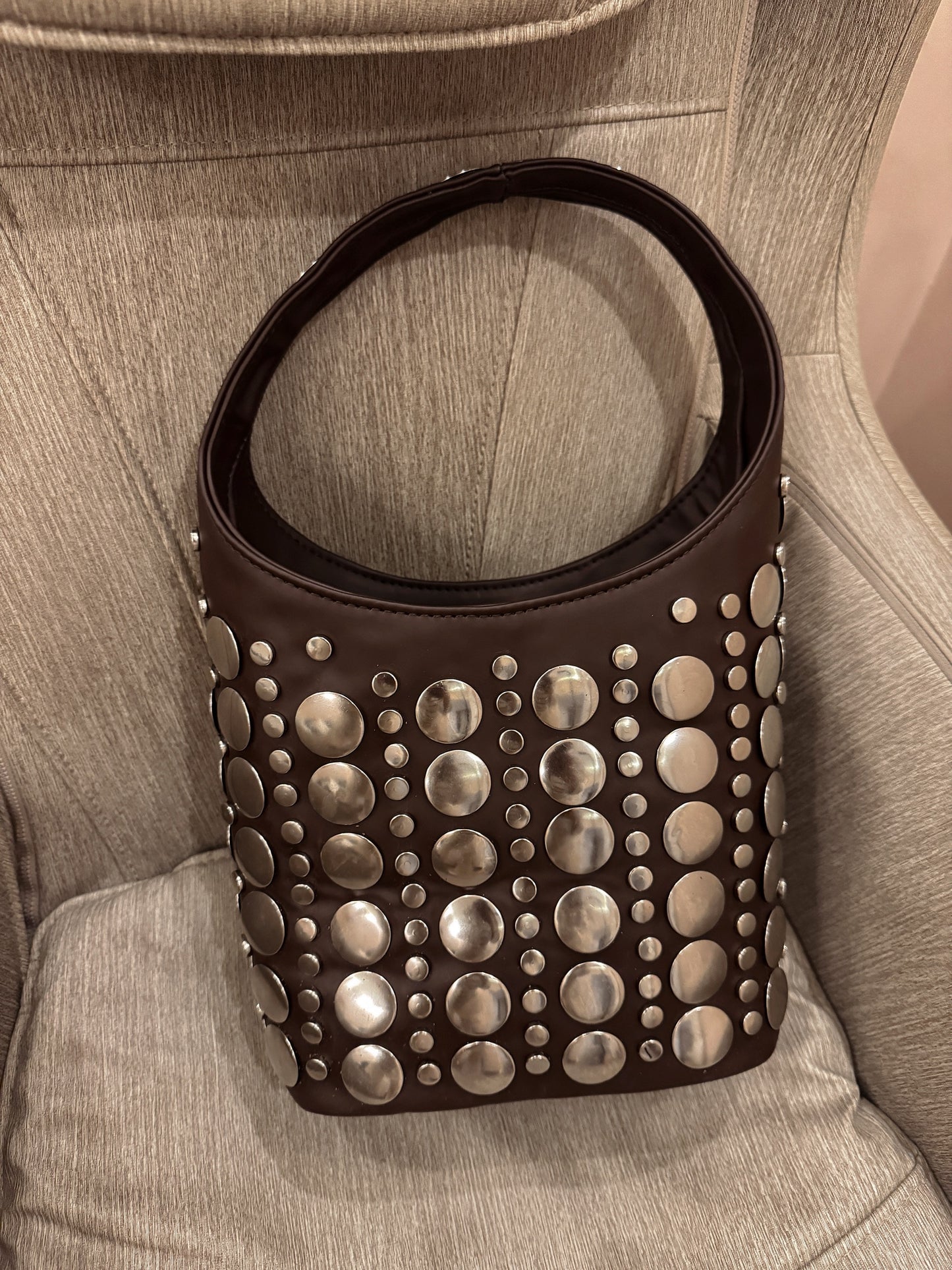 Polka Studded Bag