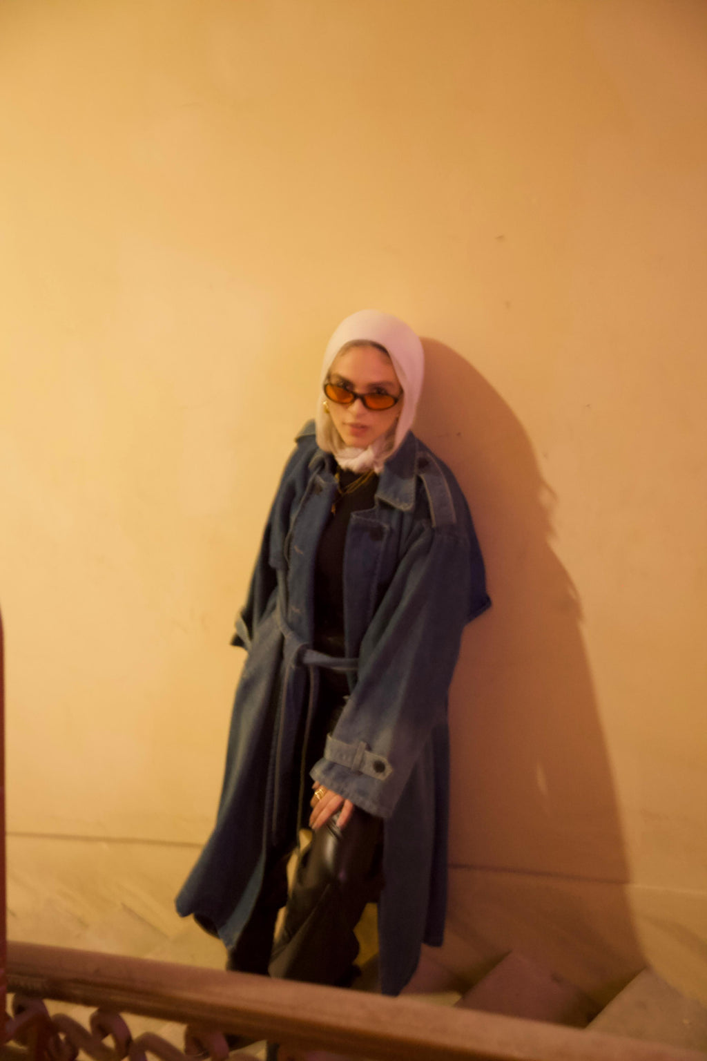 The Denim Trench Coat
