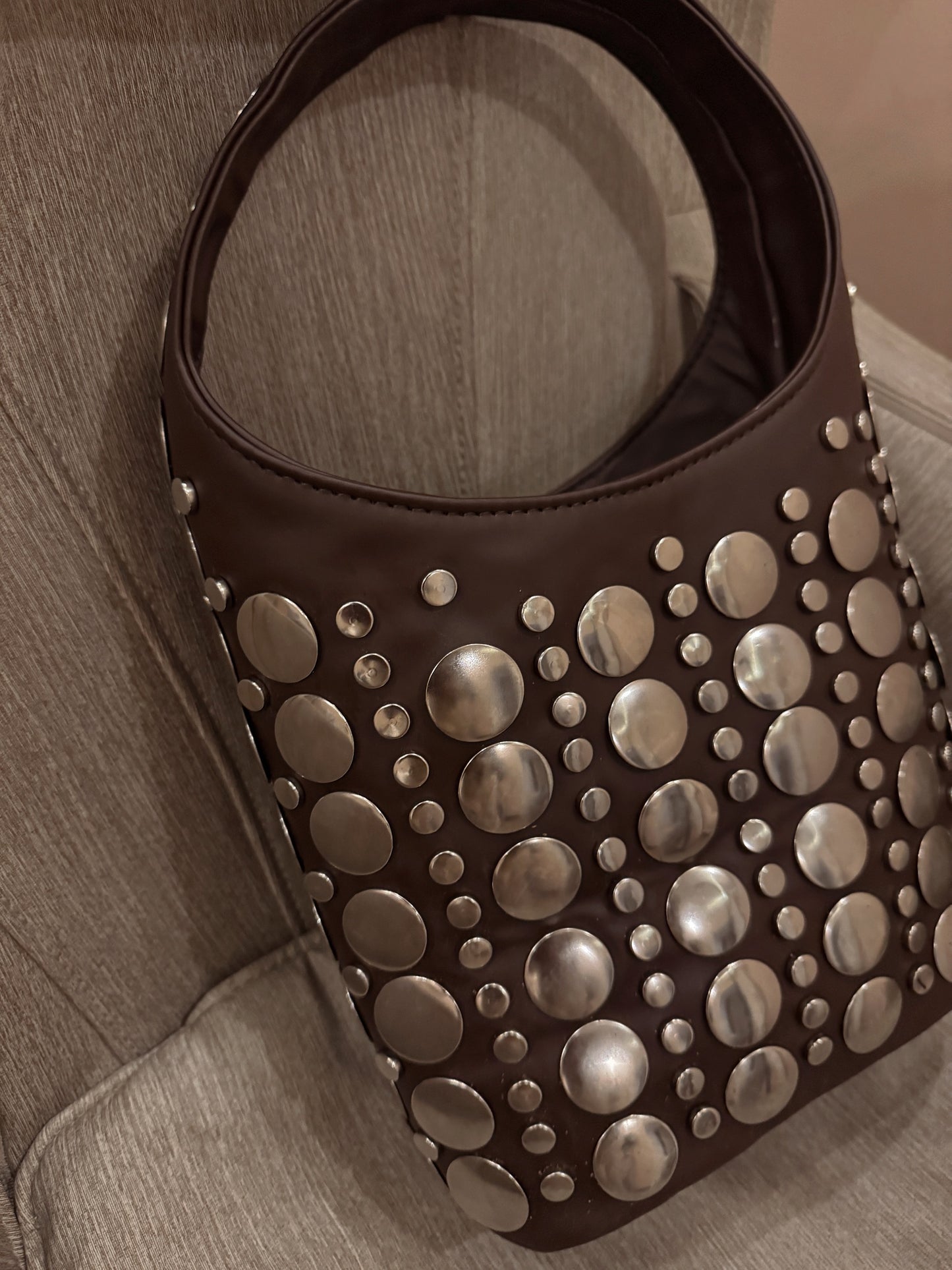 Polka Studded Bag