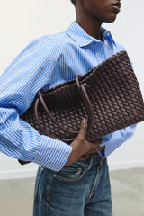 Woven tote bag