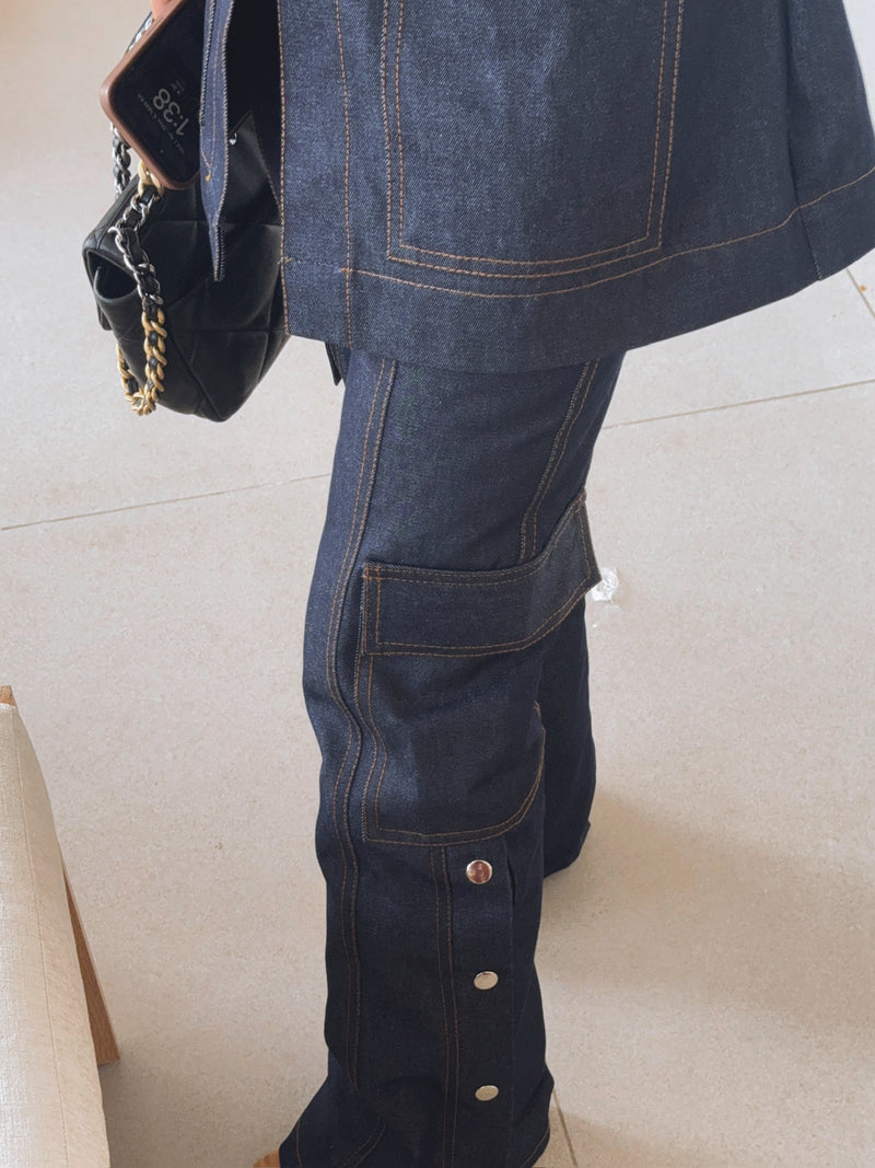 Amna in Strike Denim