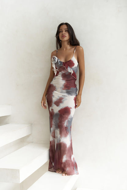 Eclipse Bloom Maxi Dress