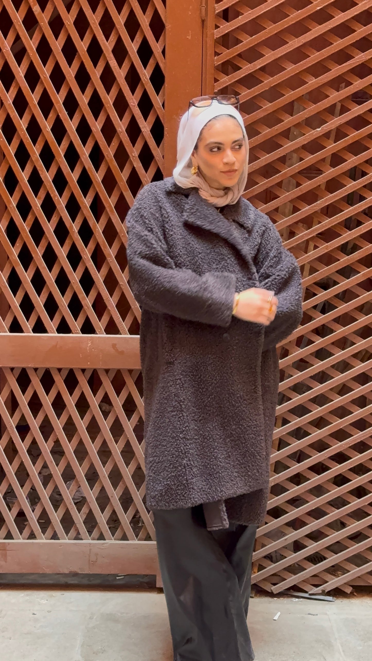 The Teddy Leather-Lined Coat