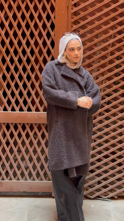 The Teddy Leather-Lined Coat