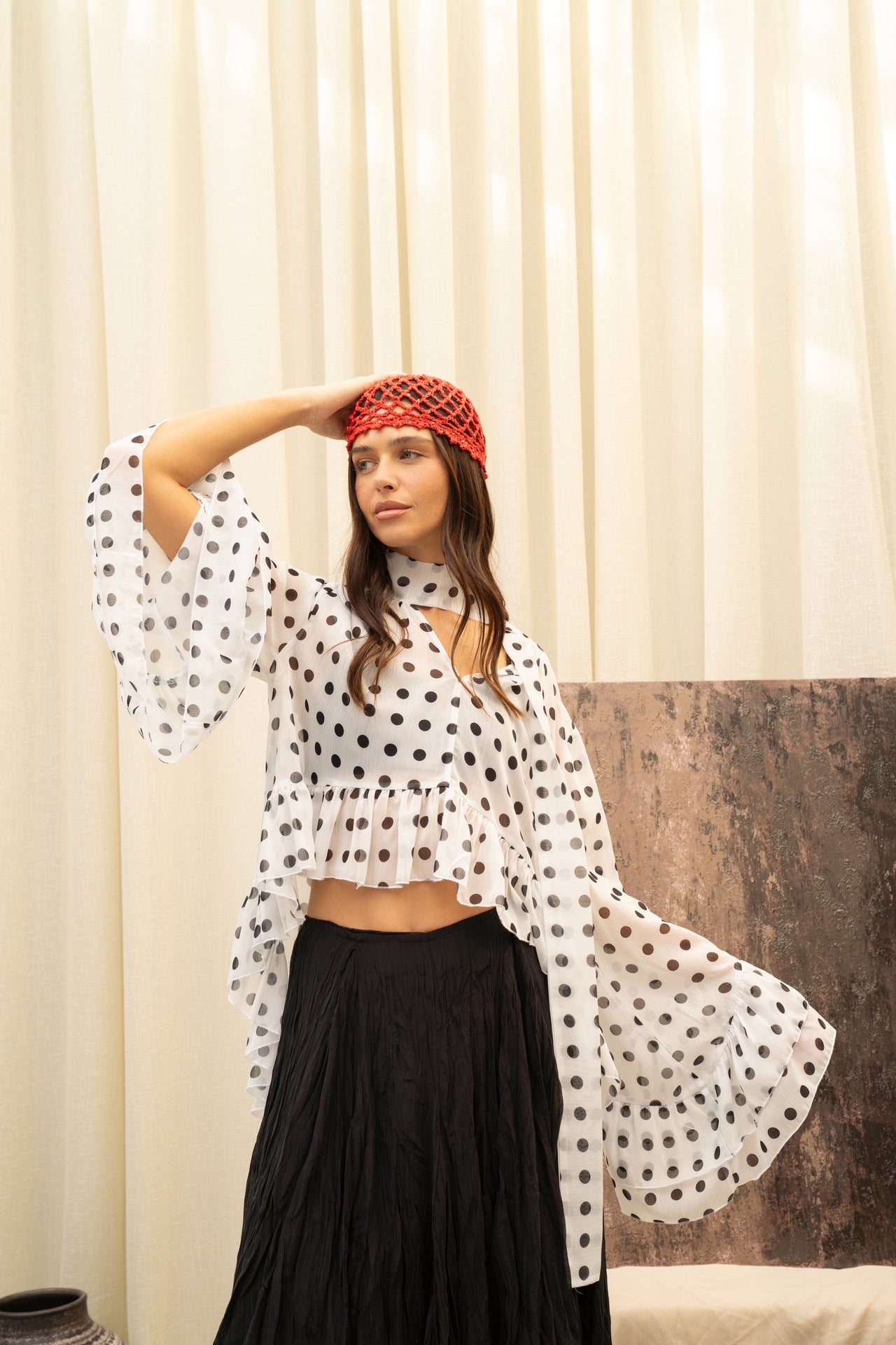 Polina Tie Shirt