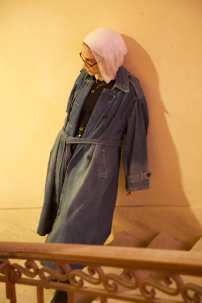 The Denim Trench Coat