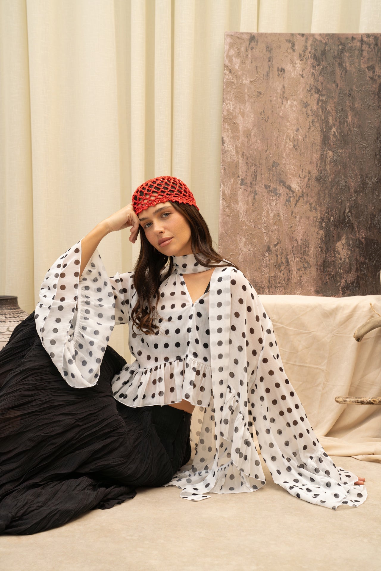 Polina Tie Shirt