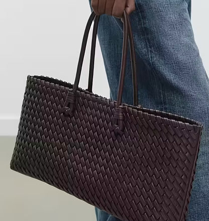 Woven tote bag