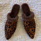 ANIMAL PRINT Leopard Print Slip-On Mules