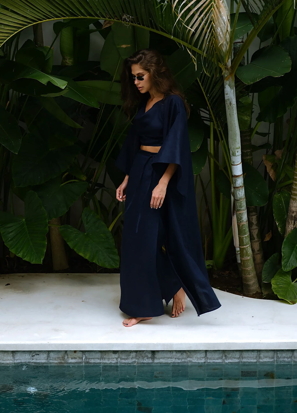 Samntha wrap kimono