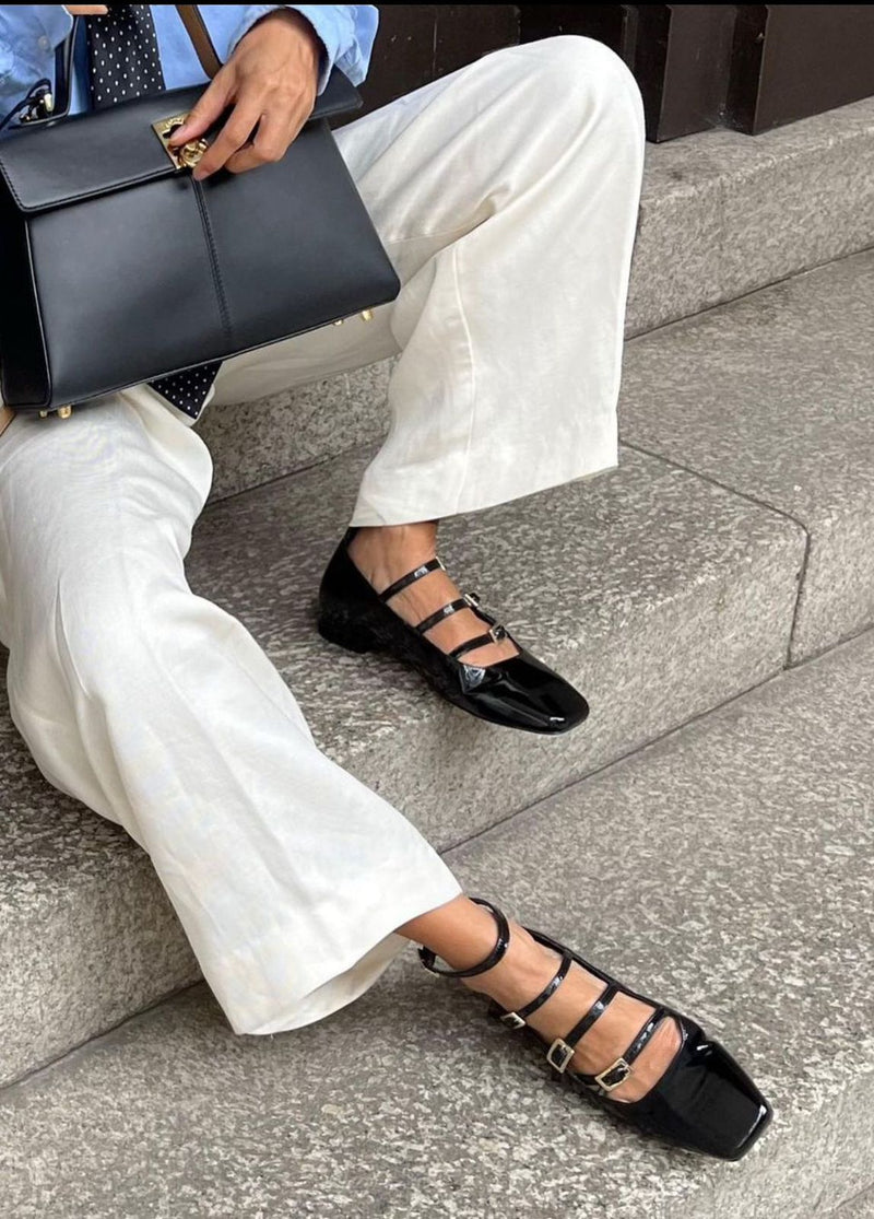 Multi-strap ballerina