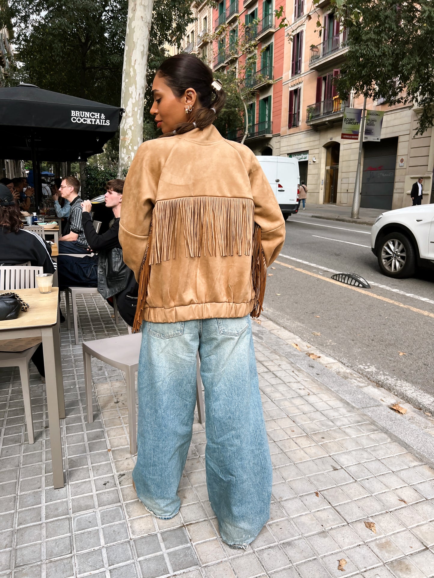 Suede Fringes jacket