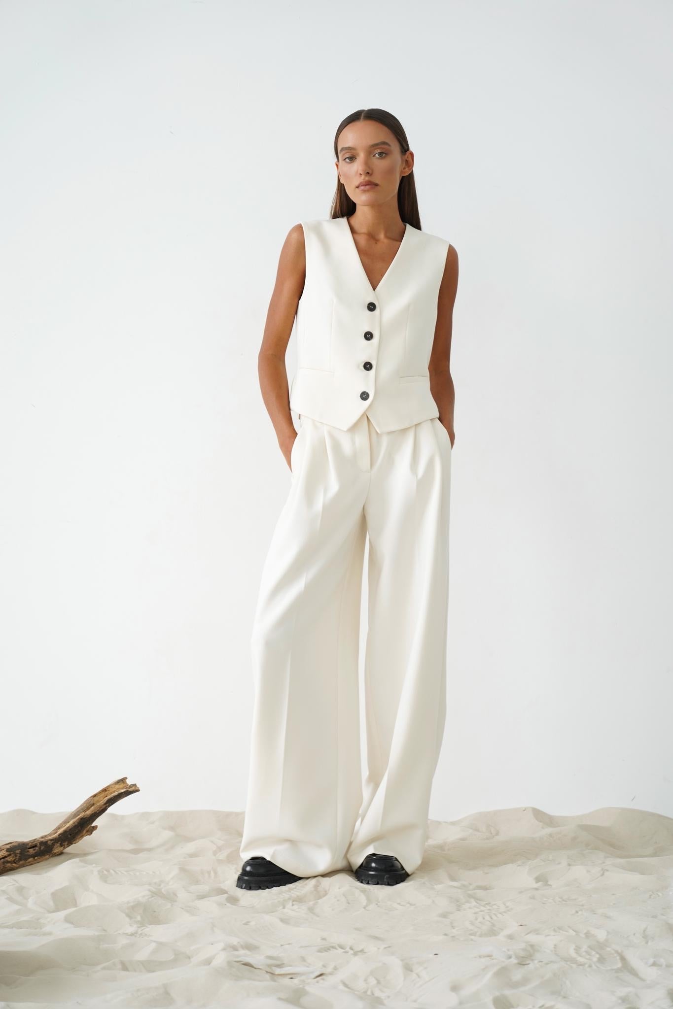 Tofu wide Pants