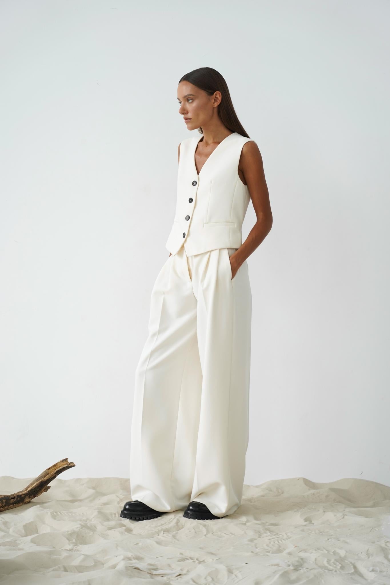 Tofu wide Pants