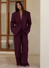 Julia Linen Suit