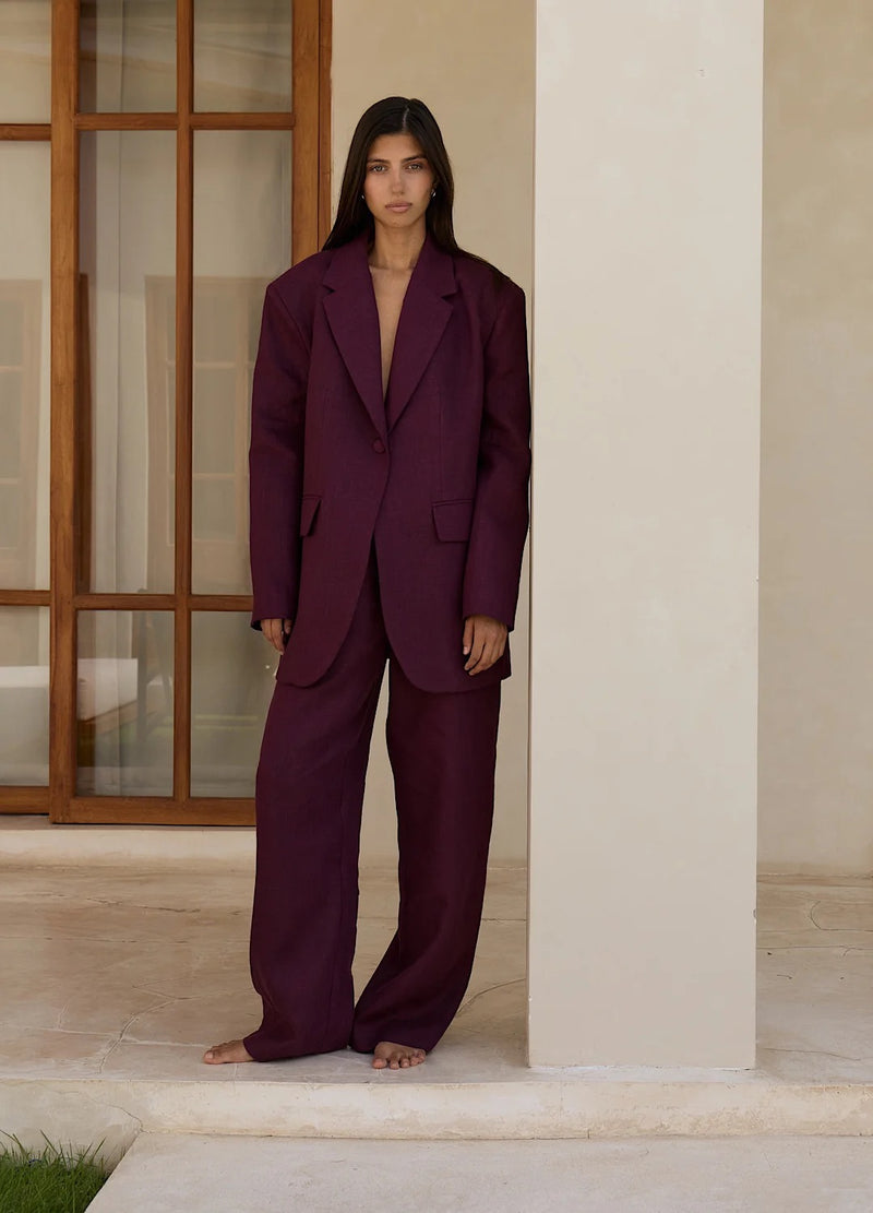 Julia Linen Suit